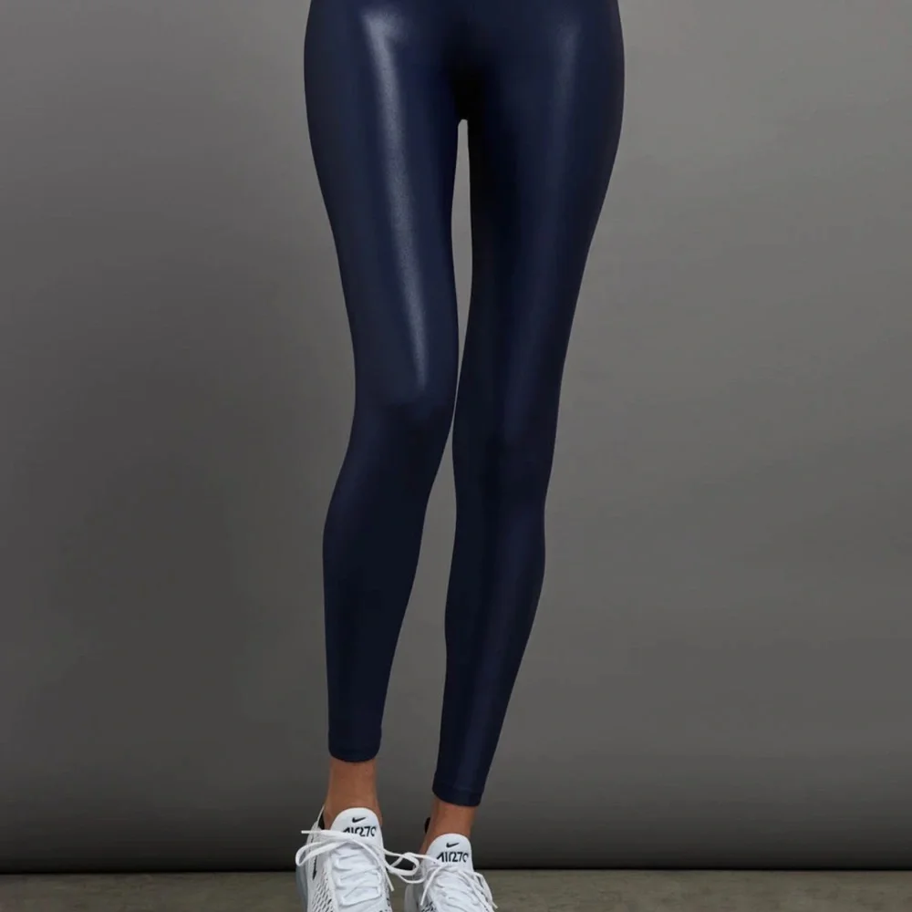 Carbon38 Blue Leggings Performance Fit - Picture 1 of 10